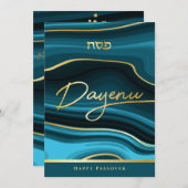 Pessach-Grußkarte Feiertagskarte (Vorne/Hinten)