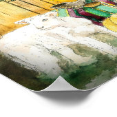 Pessach Inspiration Kunst Poster (Ecke)