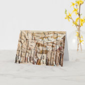 Pessach-Jerusalem-Grußkarte Karte (Gelbe Blume)