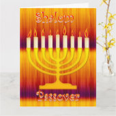 Pessach Karte (Gelbe Blume)