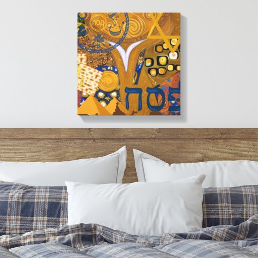Pessach Leinwanddruck (Insitu (Schlafzimmer))