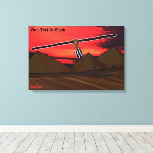 Pessach - Lieferung Leinwanddruck (Insitu (Holzboden))