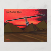 Pessach - Lieferung Postkarte (Vorderseite)