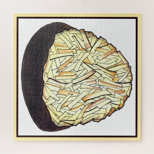 Pessach Macaroon Cookie Jüdische Bäckerei Kosher F Puzzle (Horizontal)