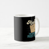 Pessach Matzah das Original Fast Food Funny Seat Kaffeetasse (VorderseiteRechts)
