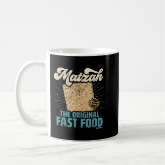 Pessach Matzah das Original Fast Food Funny Seat Kaffeetasse