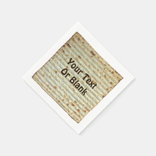 Pessach Matzah Serviette (Ecke)