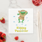 Pessach Napkins Standard "Hoppy Pessach" Serviette (Beispiel)