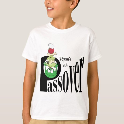 Pessach "P is for Passover" T - Shirt (Vorderseite)