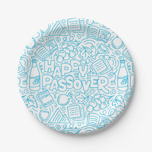 Pessach-Papierplatte Pappteller