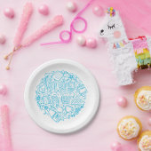 Pessach-Papierplatte Pappteller (Party)