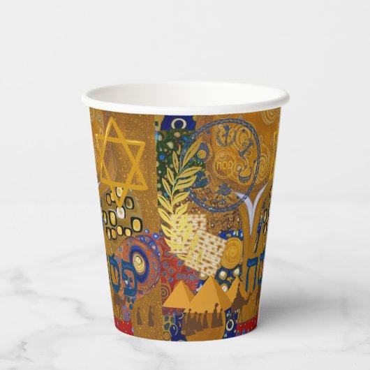 Pessach Pappbecher (Rückseite)