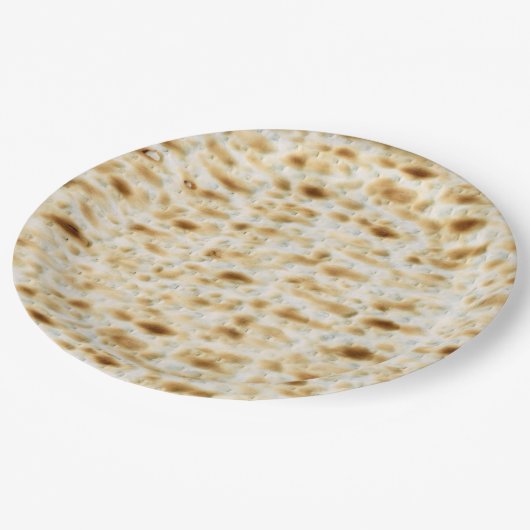 Pessach Pappteller (Schrägansicht)