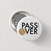 Pessach - PASS the matzah OVER - Seetransport Button (Vorne & Hinten)