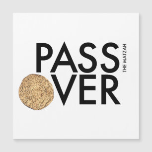 Pessach - PASS the matzah OVER - Seetransport Magnetkarte