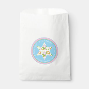 Pessach "Pastel Blume" Goodie Favor Bag Geschenktütchen