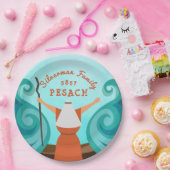 Pessach Personalisiert Familienname und Jahr Pappteller (Party)