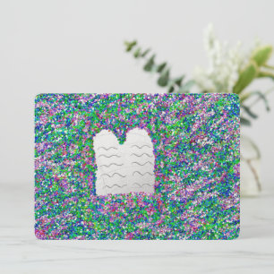 Pessach Pesach zehn Gebote Feiertagskarte