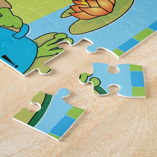 Pessach Puzzle "Frosch und Suppe"! (Seite)