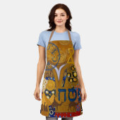 Pessach Schürze (Getragen)