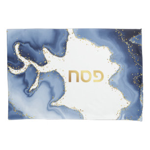 Pessach Seder Blue Agate Personalisiert Kissenbezug