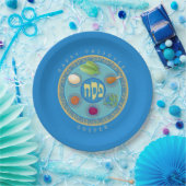 Pessach Seder Foods Kosher Pesach Pappteller (Party)