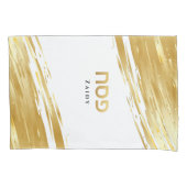Pessach Seder Gold-Swash Personalisierte Pillowcas Kissenbezug (Vorderseite)
