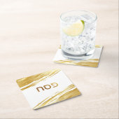Pessach Seder Gold Swash Untersetzer (Vor Ort)
