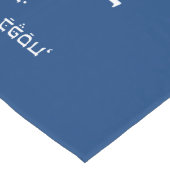 Pessach Seder Hebräisch Haggada Zitat Großer Tischläufer (Ecke)