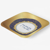 Pessach Seder Jerusalem Eleganter Platz Pappteller (Gewinkelt)