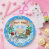 Pessach Seder Koscher Pesach Pappteller (Party)
