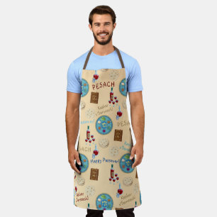 Pessach Seder koschere Matze Pesach Vintage Schürze