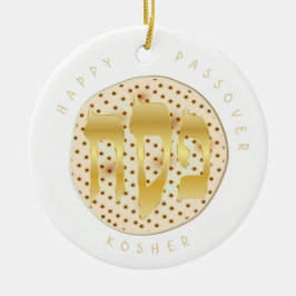 Pessach Seder Kosher Pesach für Matzah Keramik Ornament