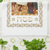 Pessach Seder Ritual Hand Waschen Handtuch (Gefaltet)