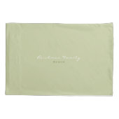 Pessach Seder Wildblume Hebräisch Personalisiert Kissenbezug (Rückseite)