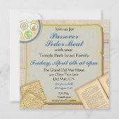 Pessach-Seemehl-Party Einladung (Vorderseite)