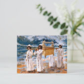 Pessach-Segnungen. Fine Art Postkarte (Stehend Vorderseite)