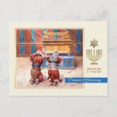 Pessach-Segnungen. Fine Art Postkarte (Vorderseite)