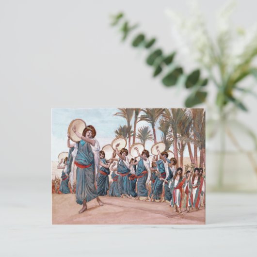 Pessach-Segnungen. Fine Art Postkarte (Stehend Vorderseite)