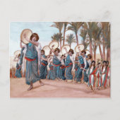 Pessach-Segnungen. Fine Art Postkarte (Vorderseite)