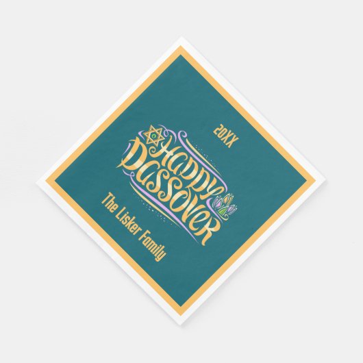 Pessach Serviette (Ecke)