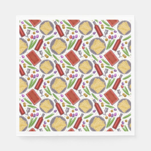 Pessach Serviette (Vorderseite)