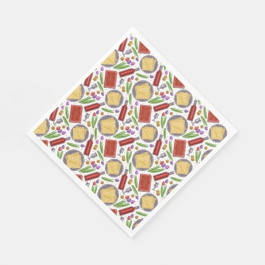 Pessach Serviette (Ecke)