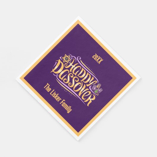 Pessach Serviette (Ecke)