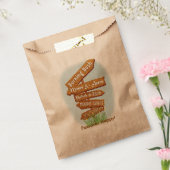 Pessach "Signs of the Time" Goodie Favor Bag Geschenktütchen (Versiegelt)