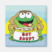 Pessach Square Magnet "Soup Got?" (Vorne)