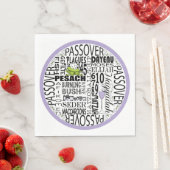 Pessach Standard Napkins "Dayenu & more" Serviette (Beispiel)