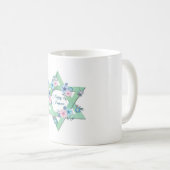 Pessach-Stern von David Kaffeetasse (VorderseiteRechts)