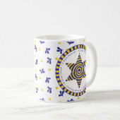 Pessach Tasse 11 oz "Ein süßer Pessach" (VorderseiteRechts)