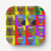 Pessach-Teller Pappteller (Vorderseite)